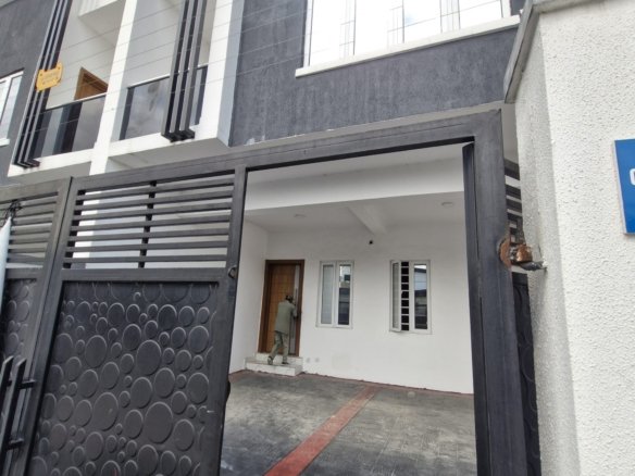 3-Bedroom Terrace Duplex with Private Gate for Sale in Ajah, Lekki