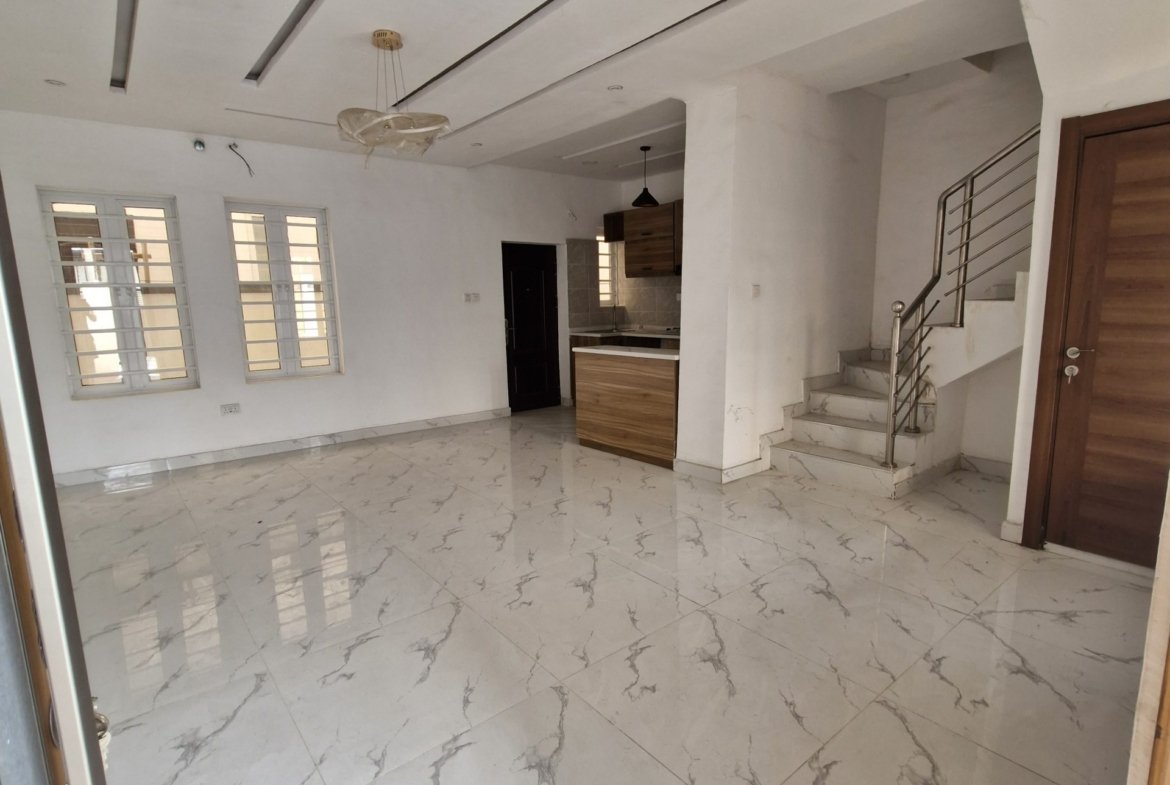3-Bedroom Terrace Duplex with Private Gate for Sale in Ajah, Lekki