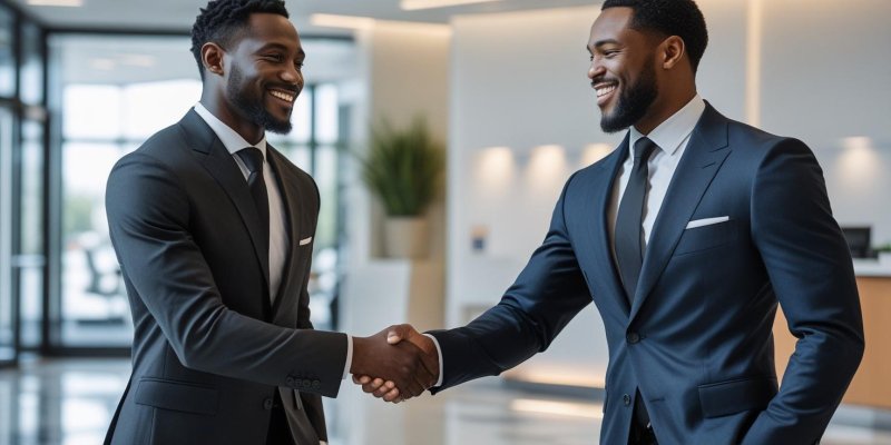 images of 2 black men in corporate outfit shaking hands images of 2 black men in corporate outfit shaking hands